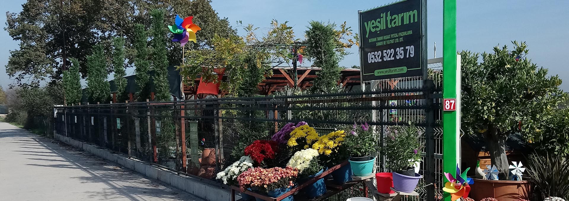 Yeşil Tarım,Peyzaj, Bahçe Kültürleri